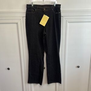 Denim&Co Dark Straight Leg Jeans Classic‎ Style